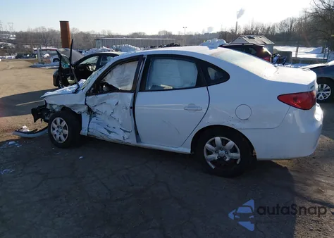 2009 Hyundai Elantra Gls/Se из США, поврежденный, VIN KMHDU46D19U656667